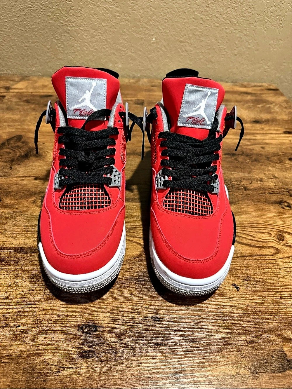 Jordan Air Jordan 4 Retro 'Red Thunder' Red & Black Sneakers